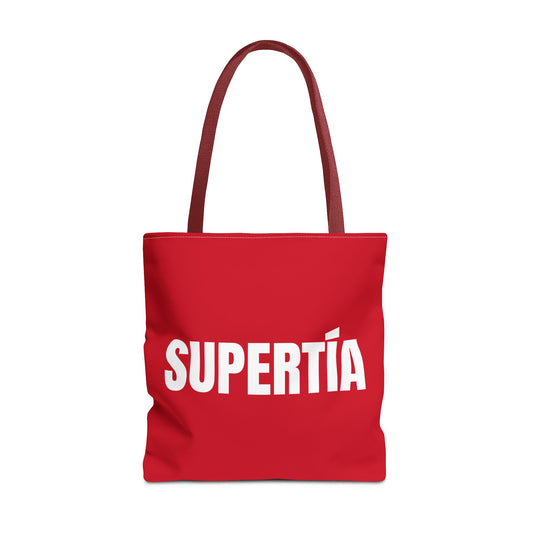 SuperTía Red Tote Bag – For the Icon in Every Aisle
