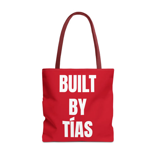 Built by Tías Red Tote Bag - For the Women Who Built Everything