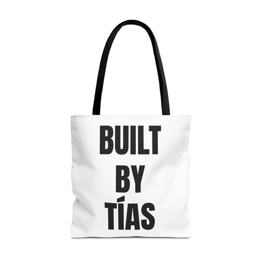 Built by Tías B&W Tote Bag - For the Women Who Built Everything